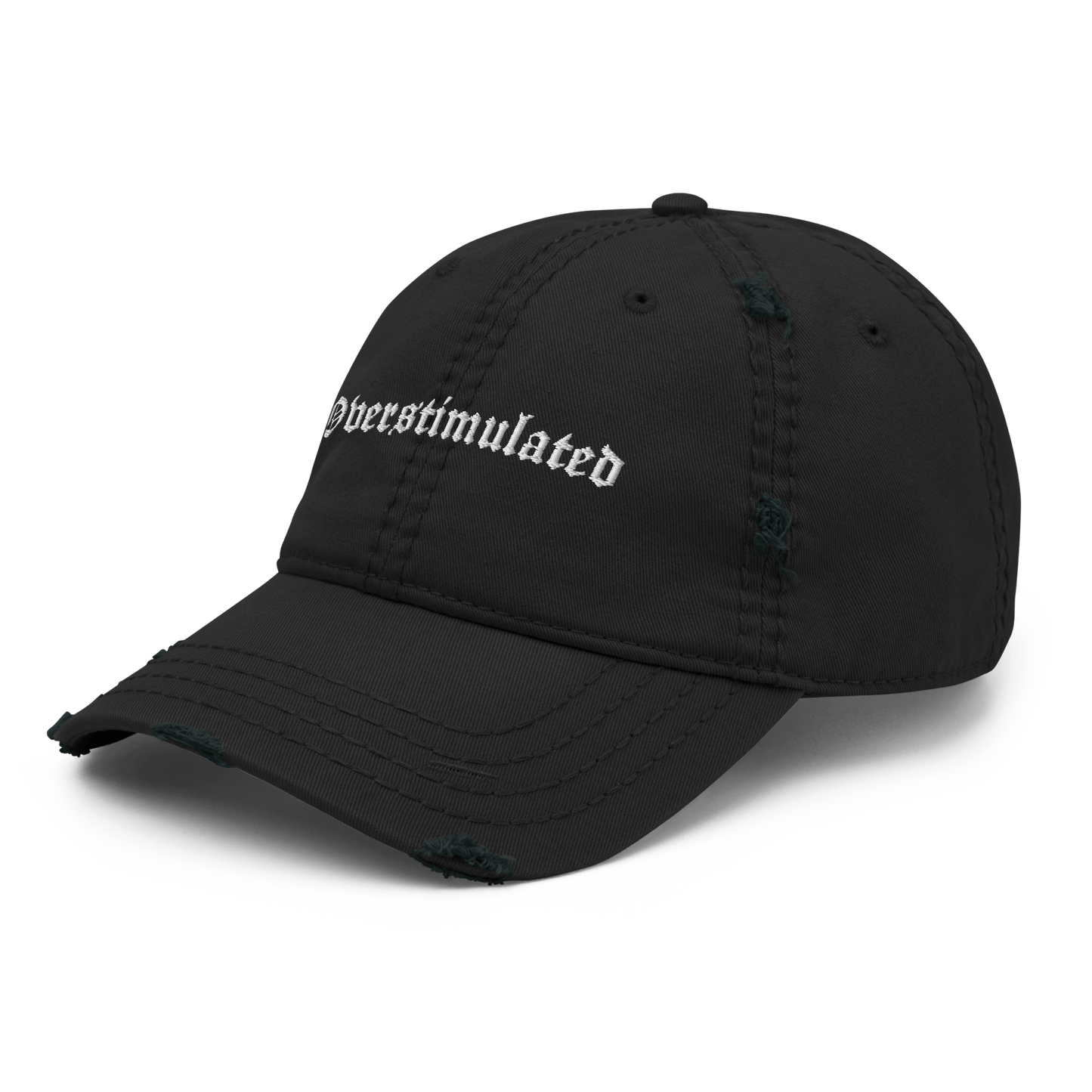 Overstimulated Distressed Dad Hat