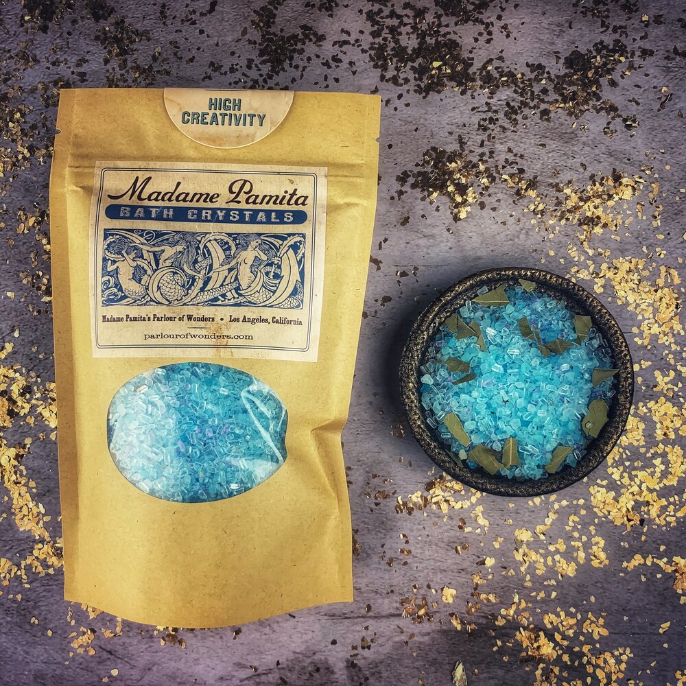 High Creativity Bath Crystals – Muse-Calling Ritual Soak