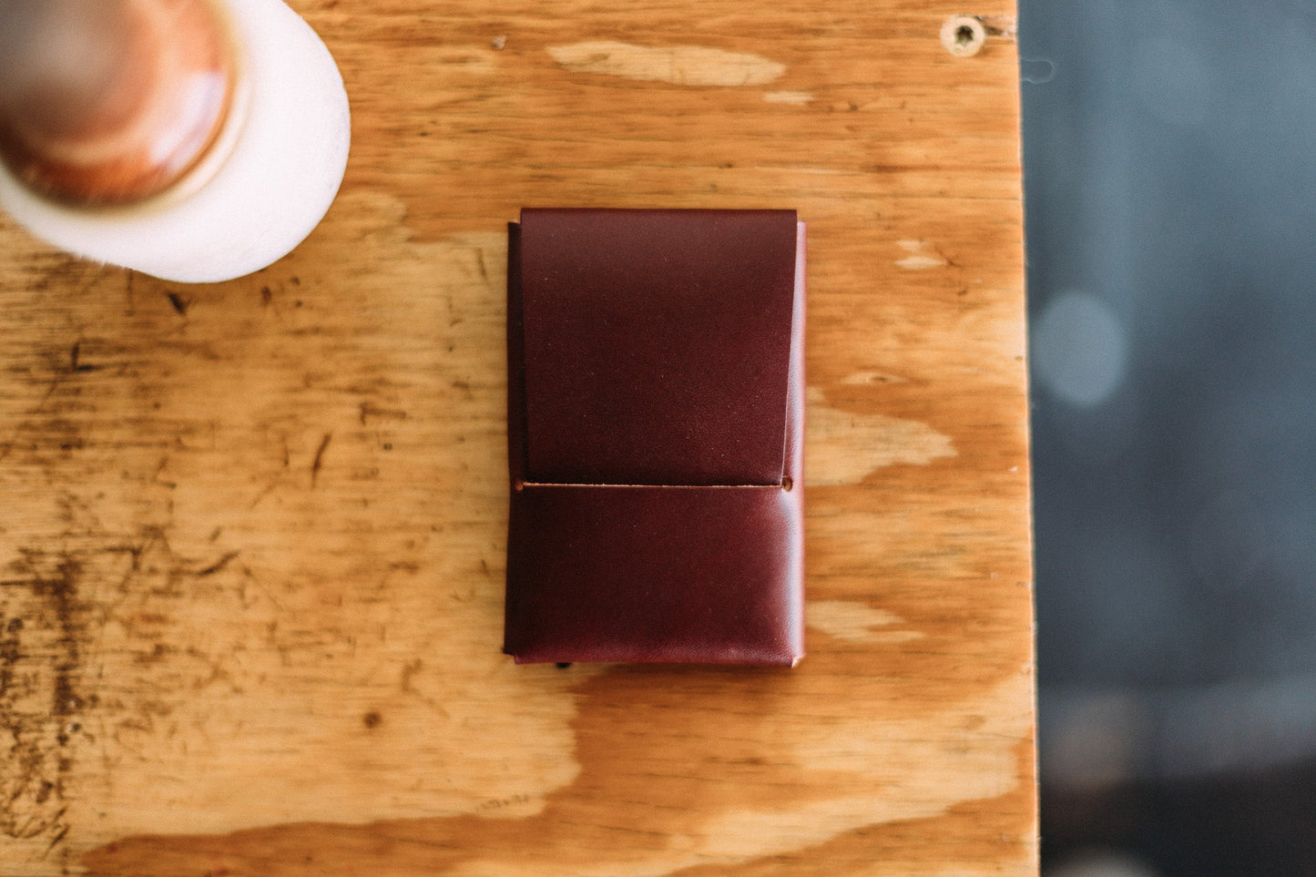 The Mini Franklin Leather Wallet