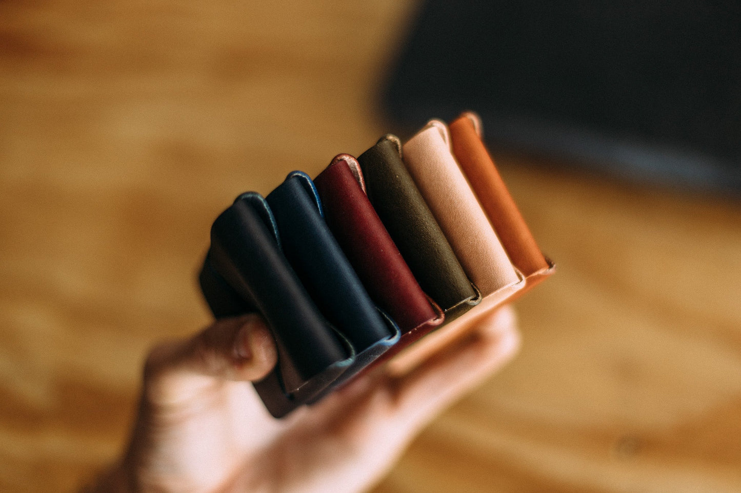 The Mini Franklin Leather Wallet