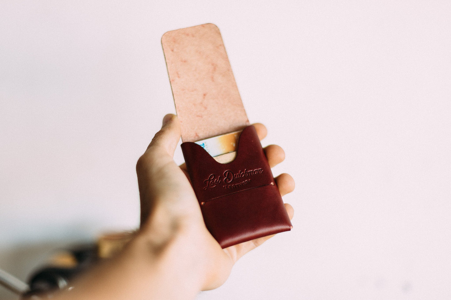 The Mini Franklin Leather Wallet