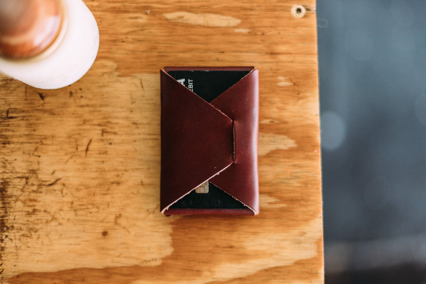 The Mini Franklin Leather Wallet